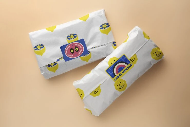 Papel para embrulhar hambúrguer personalizado