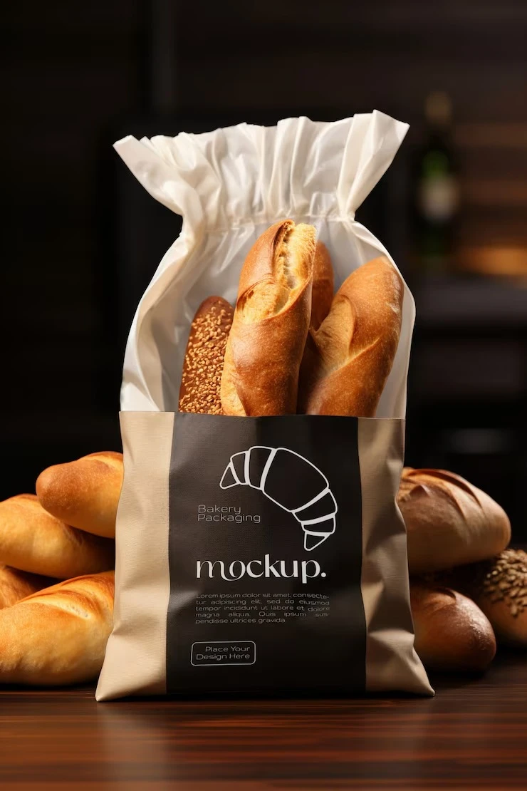 Saco de pão para padaria