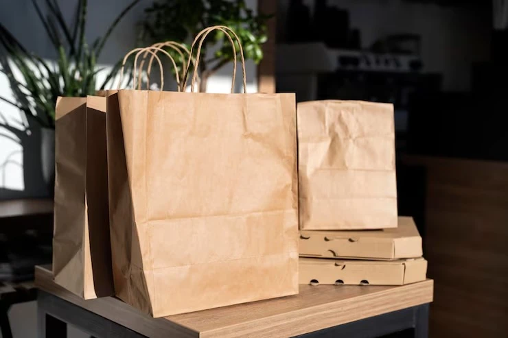 Sacos de papel kraft